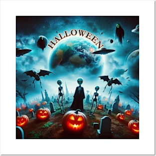Halloween Night Posters and Art